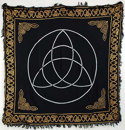 Triquetra altar cloth 36" x 36" - Click Image to Close