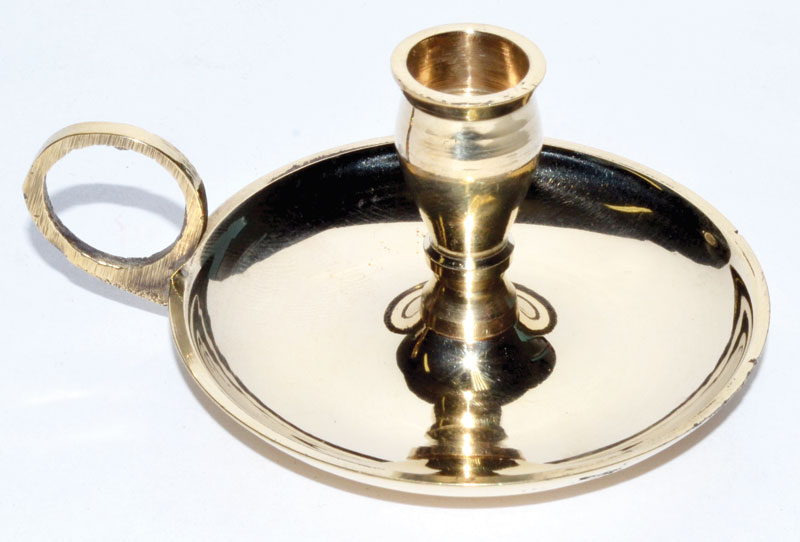 Brass Mini Chime Candle Holder