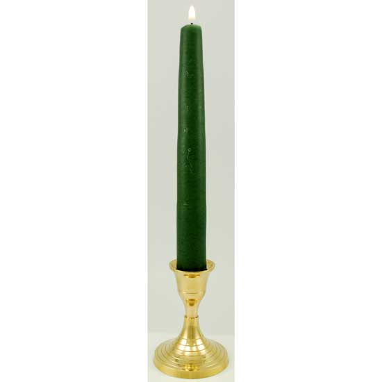 Brass Taper Candle Holder - Click Image to Close