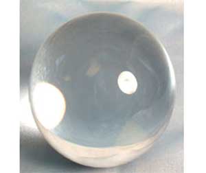 Clear Crystal Ball 150mm - Click Image to Close