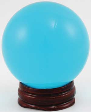 Aqua Crystal Ball 50mm - Click Image to Close