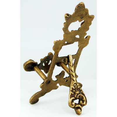 Brass Scrying Mirror 6" Holder - Click Image to Close
