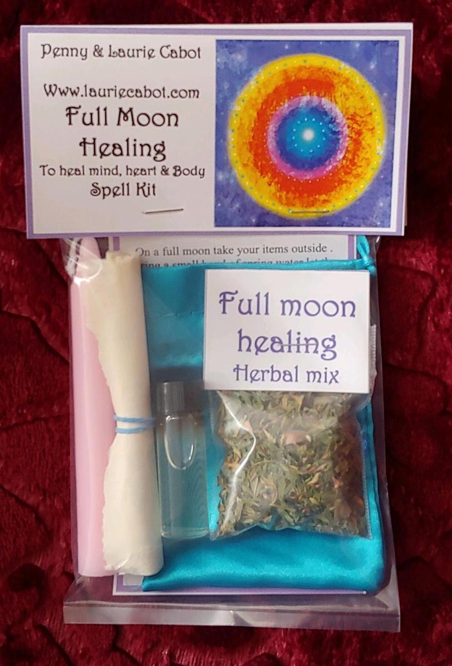 Full Moon Healing Spell Kit by Laurie & Penny Cabot - Click Image to Close