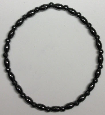Magnetic Hematite Anklet - Click Image to Close