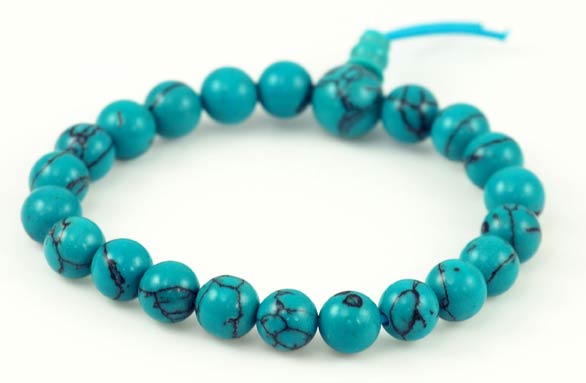 Recon Turquoise Bracelet - Click Image to Close