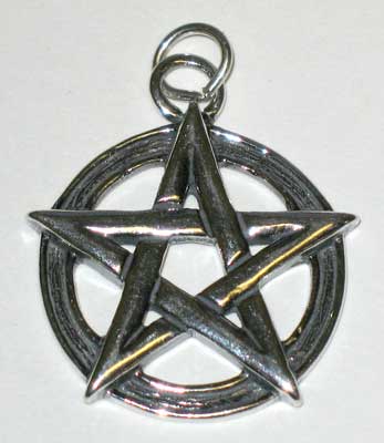 Large Pentacle Pendant - Click Image to Close