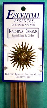 Kachina Dreams escential essences incense sticks 16 pack - Click Image to Close