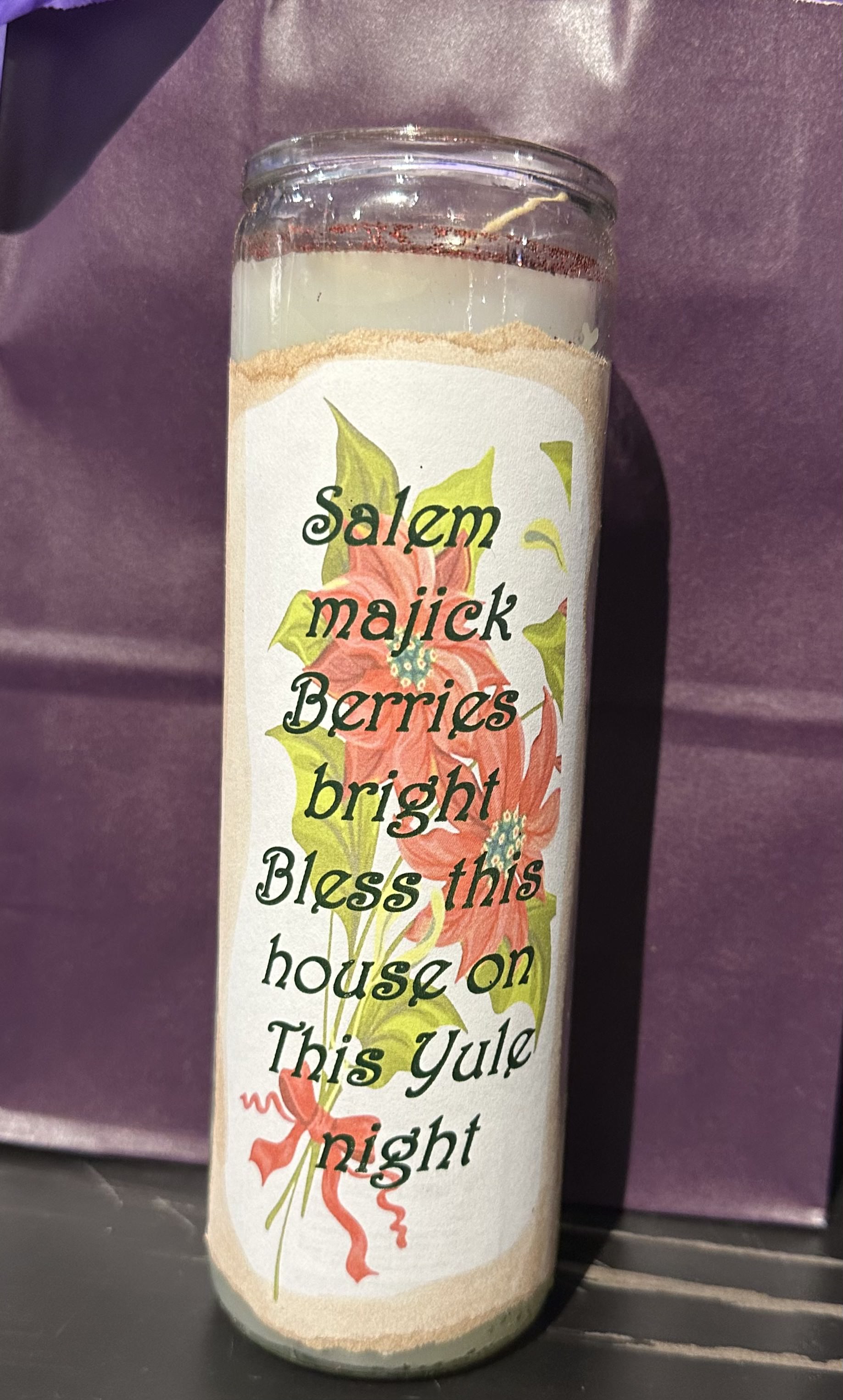 Yule Spell Candle