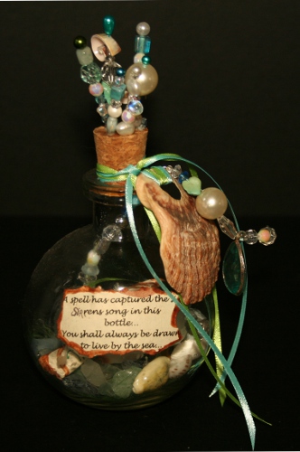 By The Sea Spell Bottle by Laurie Cabot