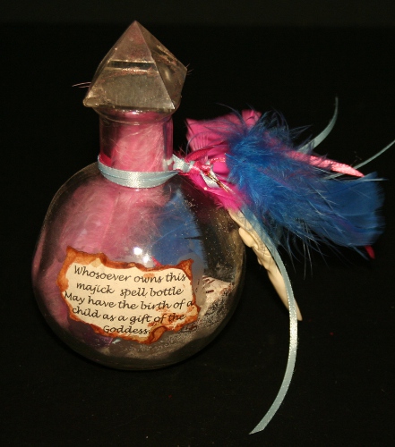 Child of the Goddess Spell Bottle by Laurie Cabot - Click Image to Close