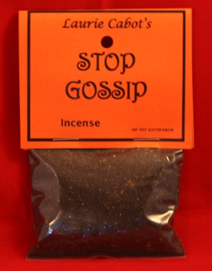 Stop Gossip Incense by Laurie Cabot - Click Image to Close