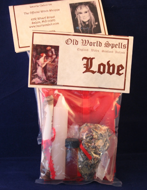 Love Old World Spells by Laurie Cabot - Click Image to Close