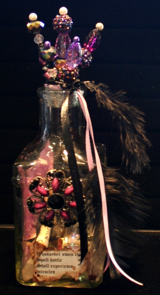 Miracles Spell Bottle by Laurie Cabot