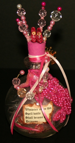 Princess Spell Bottle by Laurie Cabot - Click Image to Close