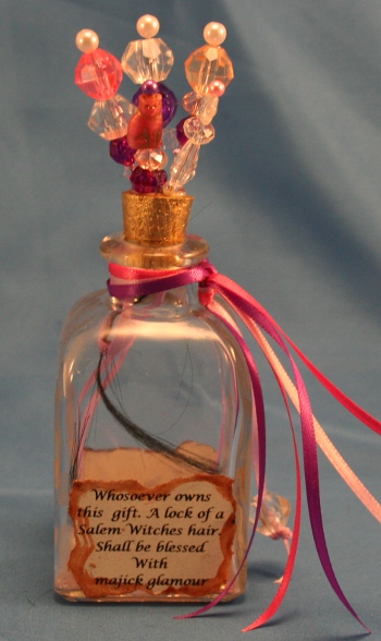 Salem Witches Spell Bottle for Majick Glamour by Laurie Cabot