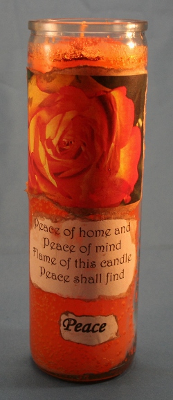 Peace Spell Candle by Laurie Cabot - Click Image to Close
