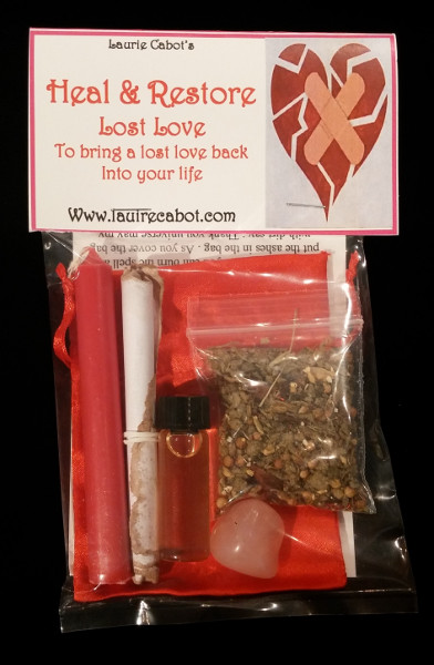 Heal & Restore a Lost Love Spell Kit by Laurie Cabot