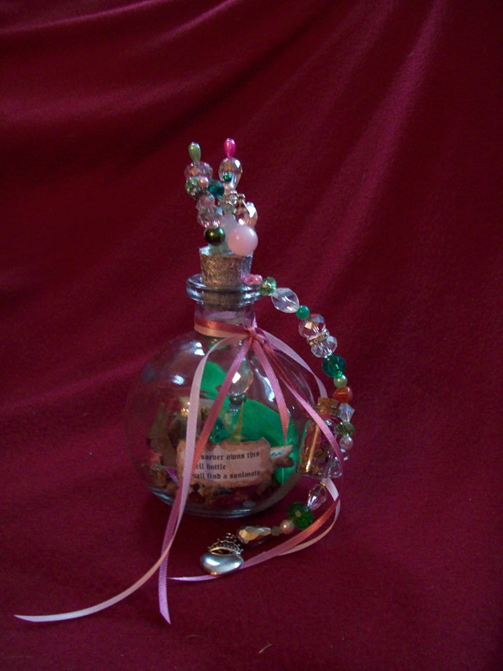 Soulmate Spell Bottle by Laurie Cabot - Click Image to Close