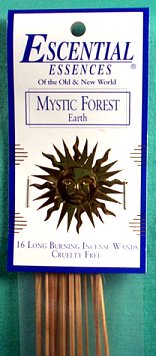Mystic Forest escential essences incense sticks 16 pack - Click Image to Close