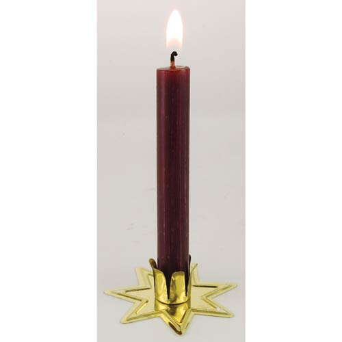 Fairy Star Chime Candle Holdern (Silver or Gold) - Click Image to Close