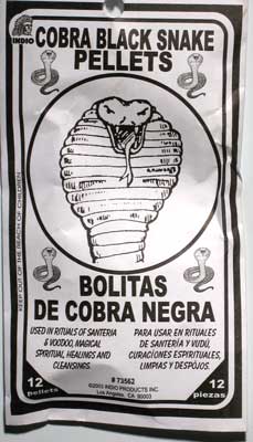 Cobra Black Snake Pellets - Click Image to Close