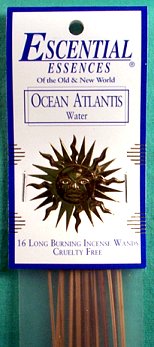 Ocean Atlantis escential essences incense sticks 16 pack - Click Image to Close